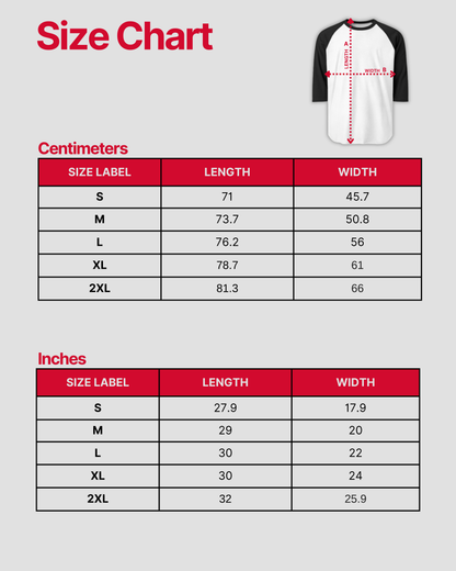Double Gang Quarter Sleeve Raglan Shirt
