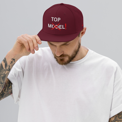 Model Status Denied Snapback Hat